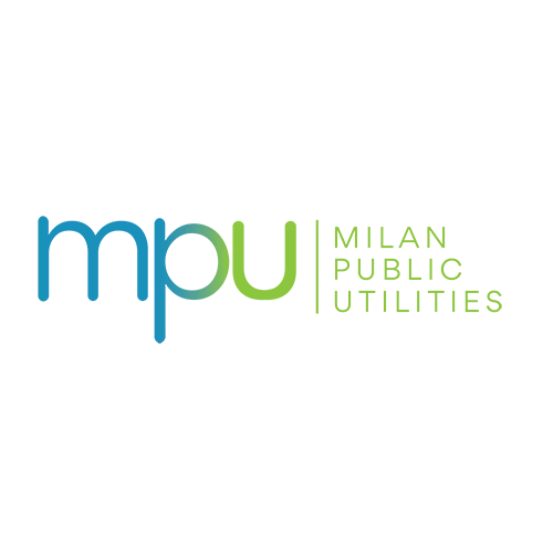 Milan Public Utility Logo